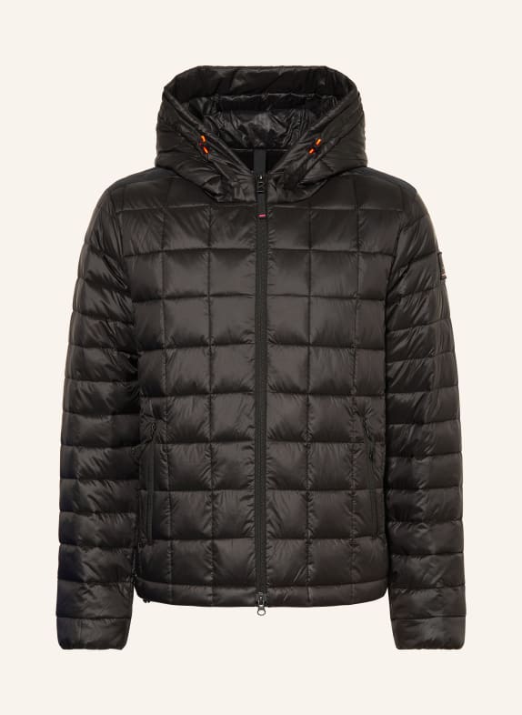 FIRE+ICE Quilted jacket JAKUB BLACK