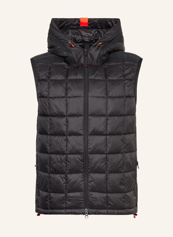 FIRE+ICE Quilted vest COLIM BLACK