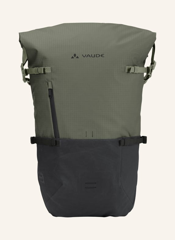 VAUDE Backpack CITYGO II 23 l with laptop compartment KHAKI/ BLACK