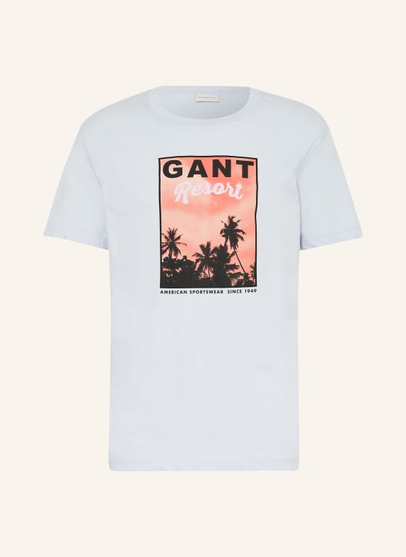 GANT T-Shirt HELLBLAU