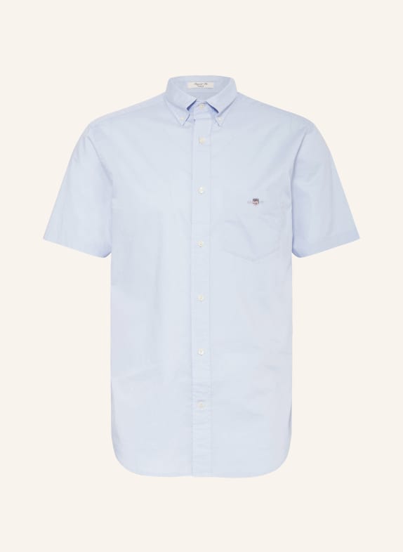 GANT Short sleeve shirt comfort fit LIGHT BLUE