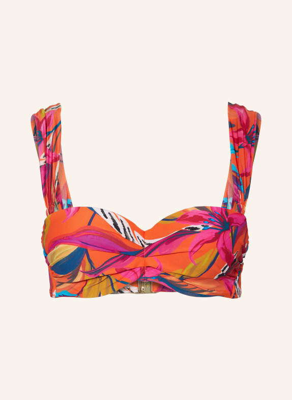CYELL Underwired bikini top BORA BORA PINK/ ORANGE/ YELLOW