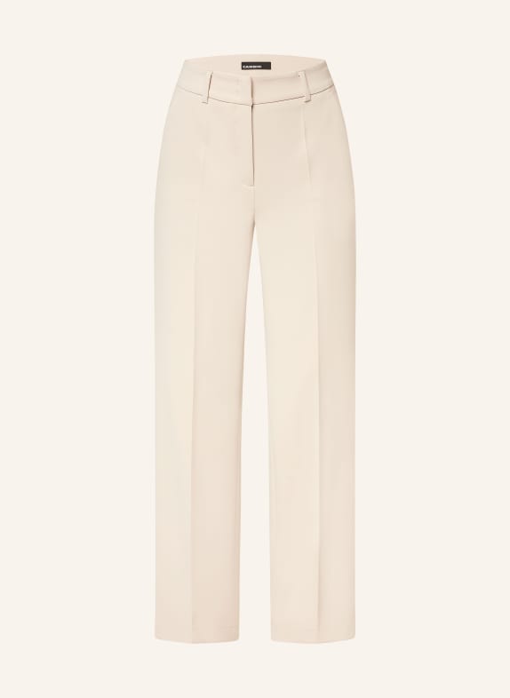 CAMBIO Wide leg trousers AMELIE CREAM