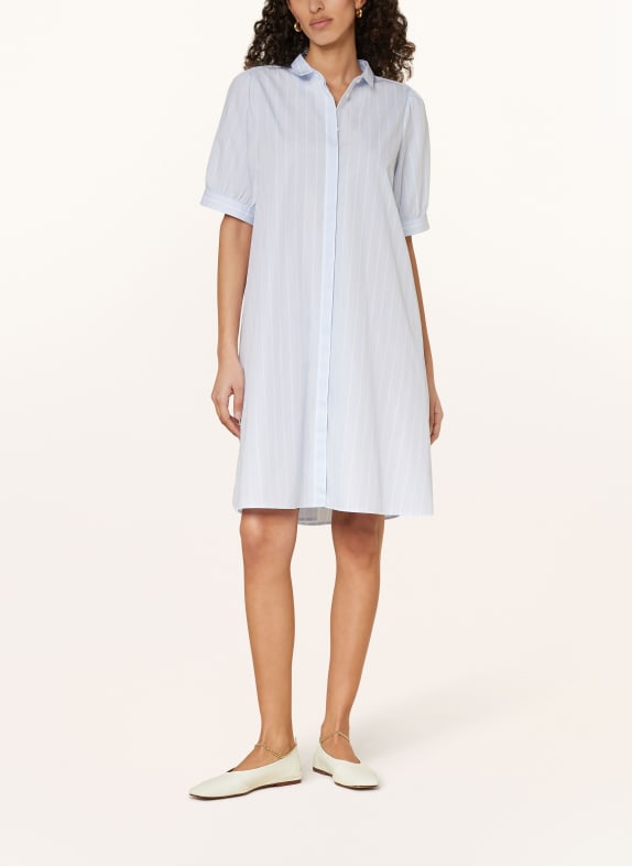 Soluzione Shirt dress LIGHT BLUE/ WHITE