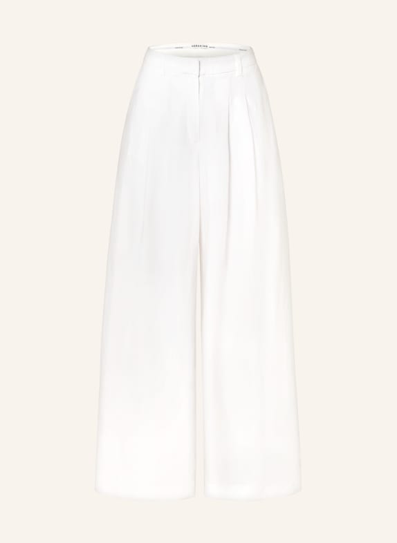 Herskind Wide leg trousers PALAZZO WHITE