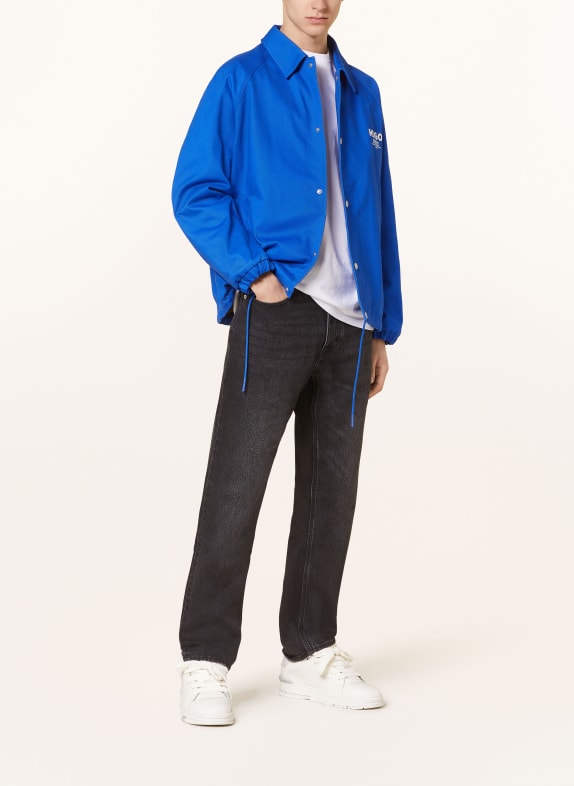 HUGO Jeansy JONAH straight fit 021 DARK GREY