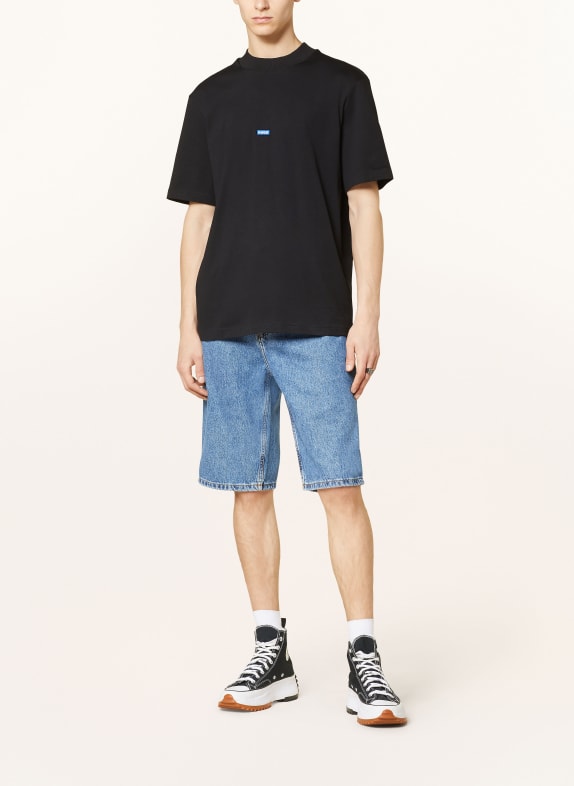 HUGO T-shirt NIEROS ZWART