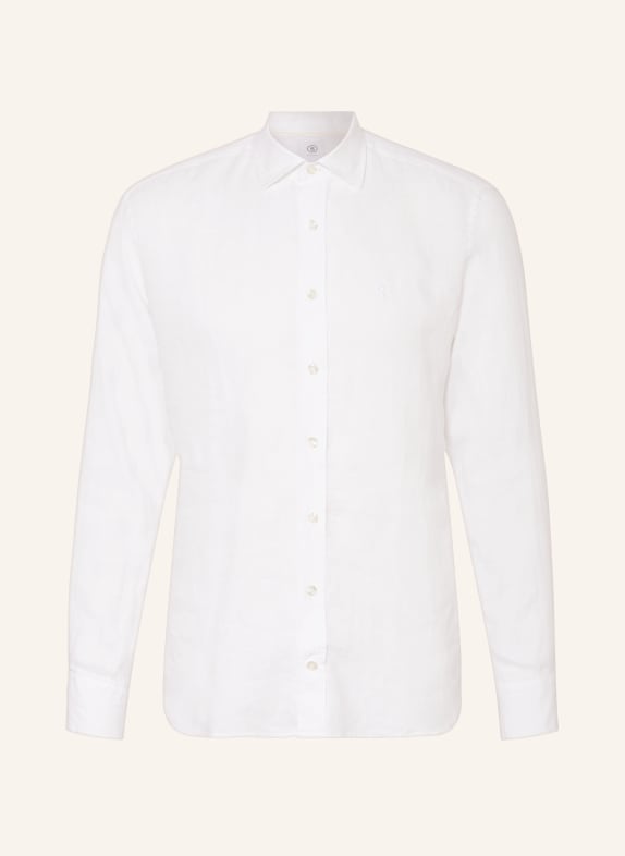 BOGNER Linen shirt TIMI regular fit WHITE