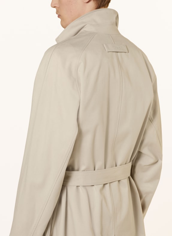JXQXHCFS Herren-Trenchcoat, Einreihig, Langes Klass Produktbild-Vorschau 3