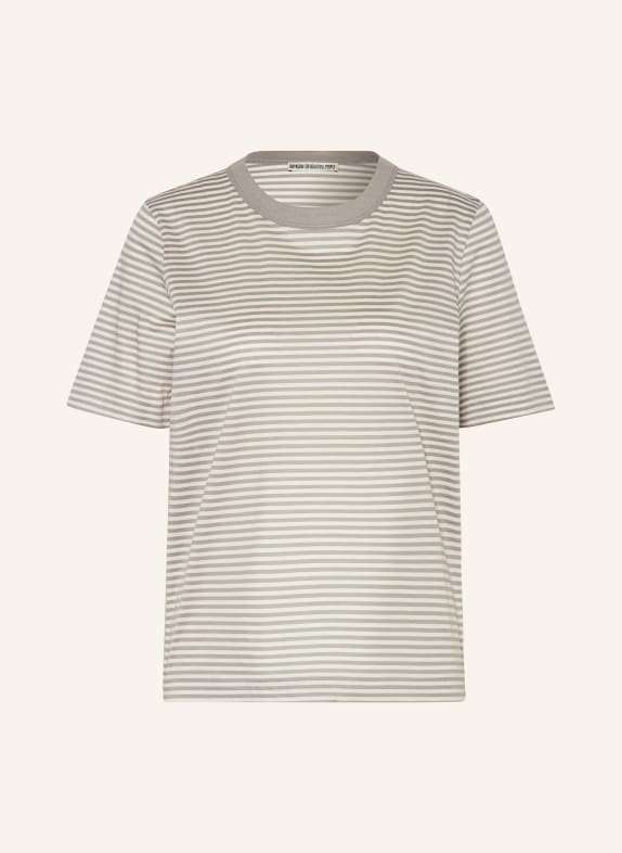 DRYKORN T-shirt KIRANI GRAY/ WHITE