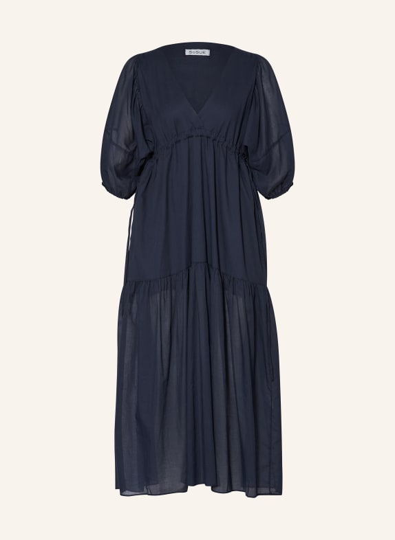 SoSUE Dress with 3/4 sleeves DARK BLUE