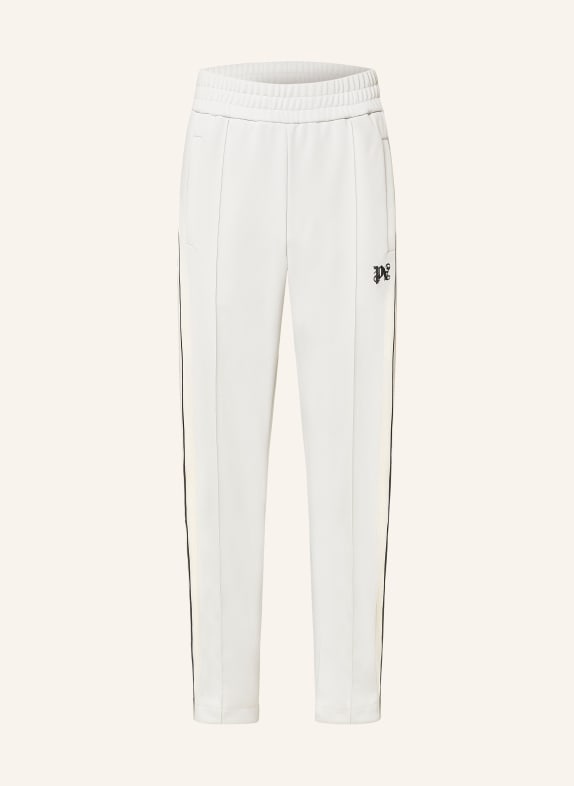 Palm Angels Track pants with tuxedo stripes LIGHT GRAY/ BLACK