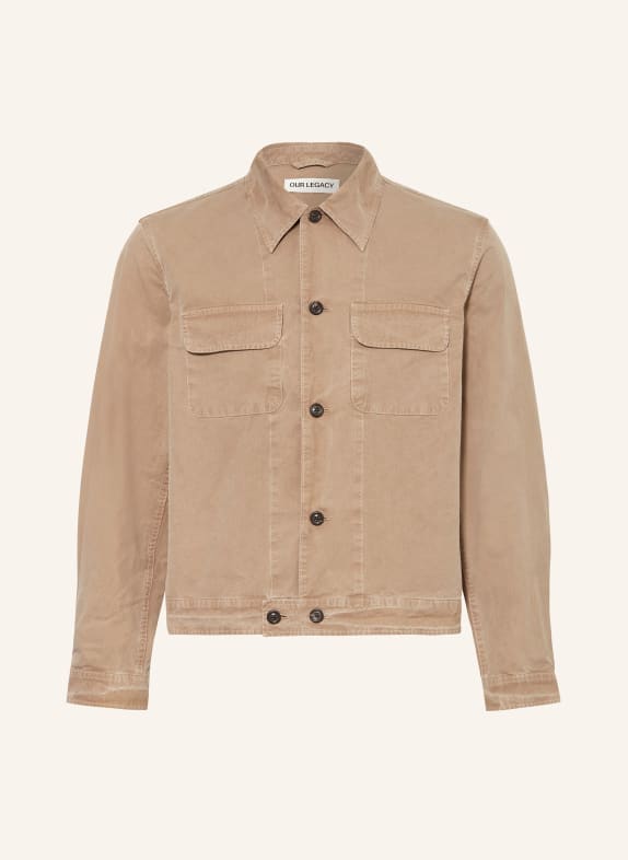 OUR LEGACY Overjacket COACH BEIGE