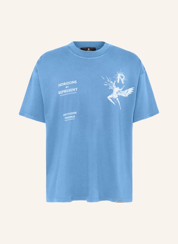 REPRESENT T-shirt ICARUS BLUE/ WHITE