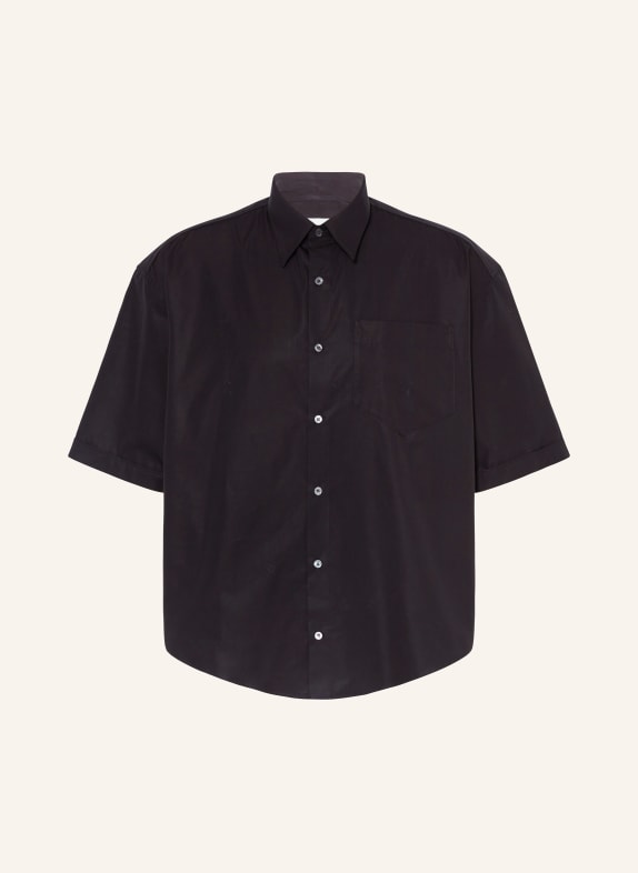 AMI PARIS Short sleeve shirt comfort fit BLACK