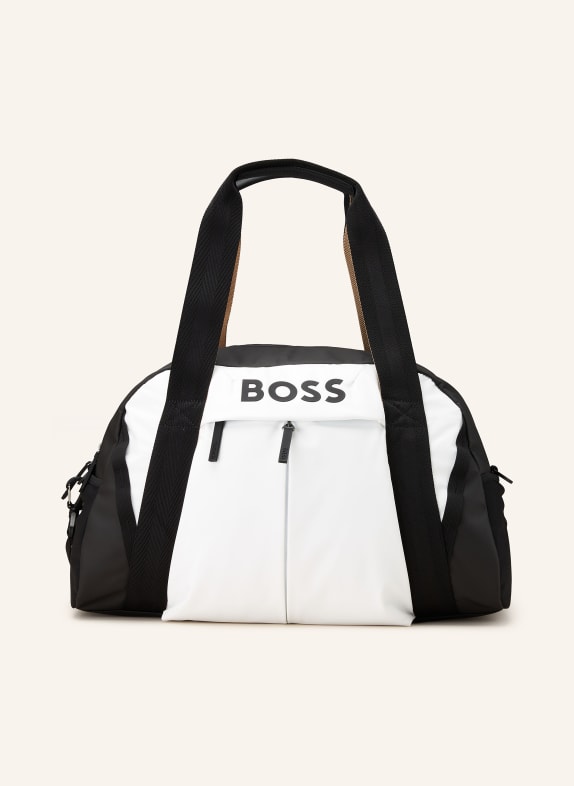 BOSS Gym bag STORMY BLACK/ WHITE