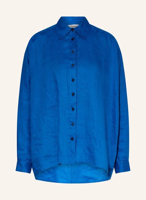 ottod'ame Shirt blouse made of linen BLUE