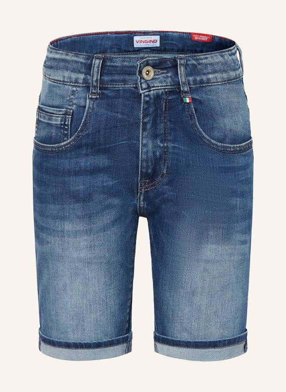 VINGINO Szorty jeansowe CHARLIE MID BLUE WASH