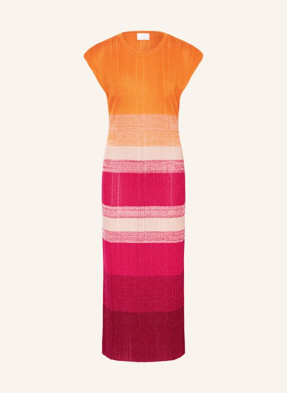 SPORTALM Knit dress ORANGE/ FUCHSIA/ ROSE