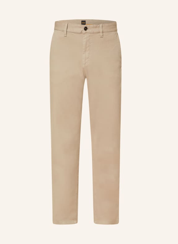 BOSS Chinos tapered fit LIGHT BROWN