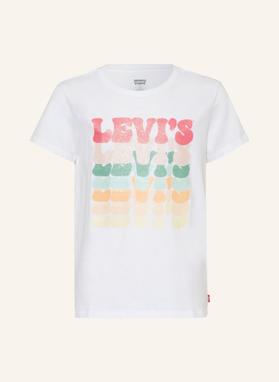 Levi's® T-Shirt WEISS/ PINK/ GRÜN