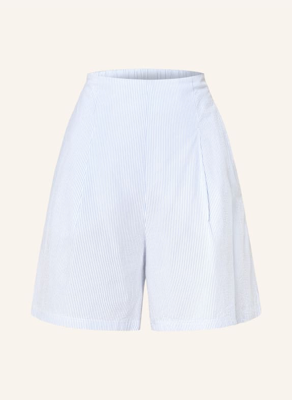 MaxMara LEISURE Shorts CANALE WHITE/ LIGHT BLUE