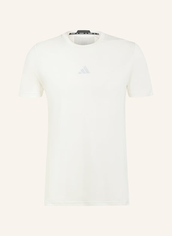 adidas T-Shirt DESIGNED FOR TRAINING ECRU