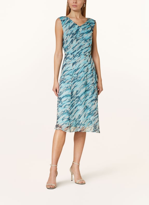 BETTY&CO Dress TURQUOISE/ TEAL/ BEIGE