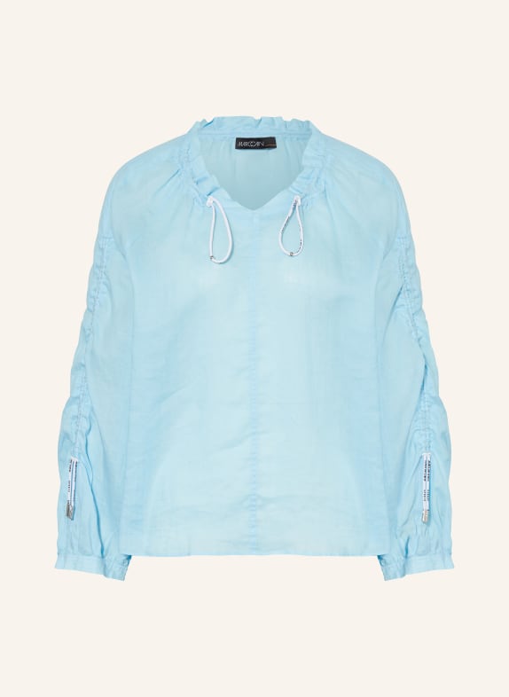 MARC CAIN Shirt blouse LIGHT BLUE