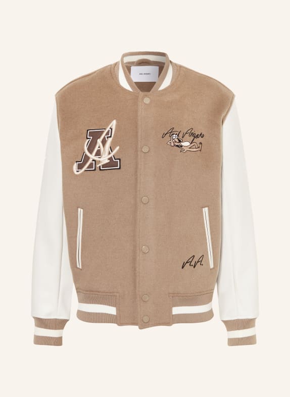 AXEL ARIGATO College jacket WES LIGHT BROWN