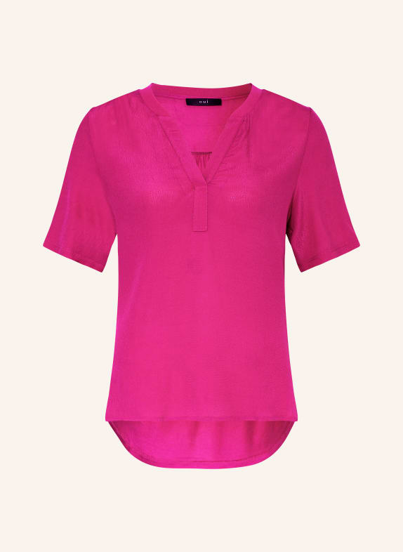 oui Shirt blouse in mixed materials PINK