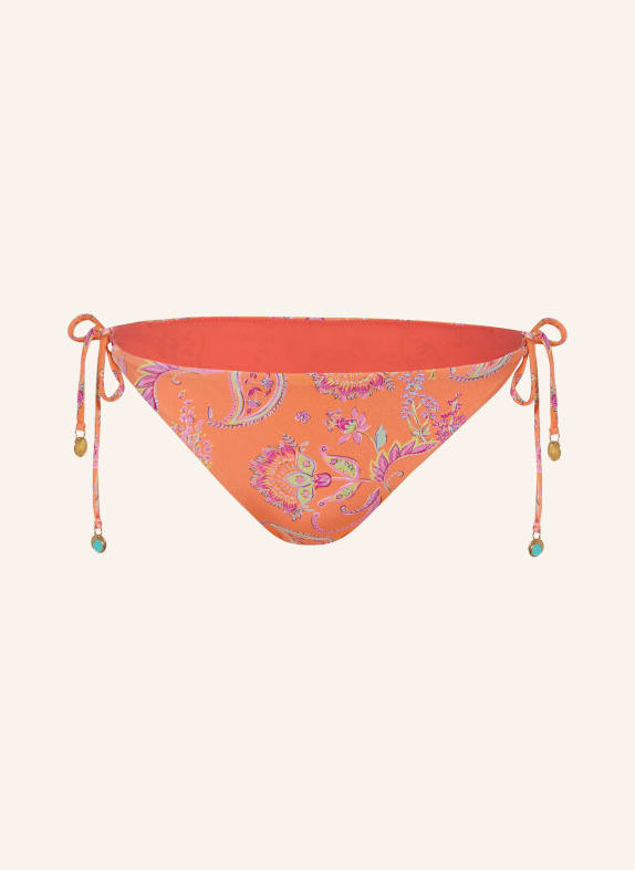 BANANA MOON COUTURE Triangel-Bikini-Hose TOSCA ALAKURI ORANGE/ LILA/ HELLGRÜN