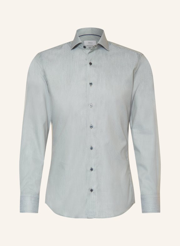 ETERNA 1863 Shirt slim fit GREEN/ WHITE