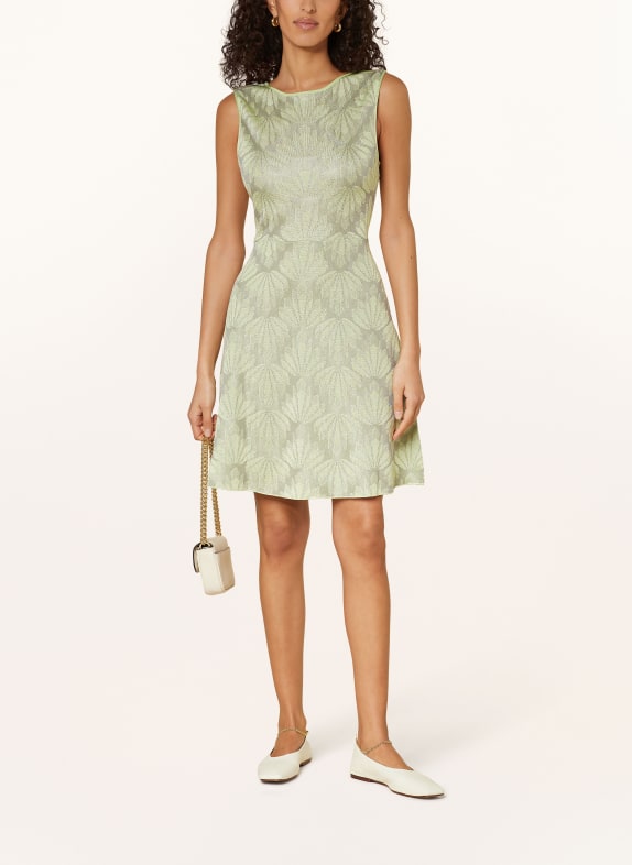 EMPORIO ARMANI Knit dress LIGHT GREEN