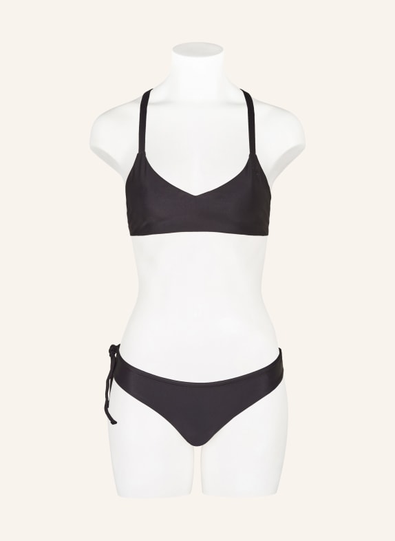 Oy Surf Brazilian-Bikini-Hose TOPE mit UV-Schutz SCHWARZ
