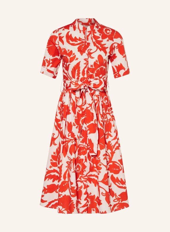 lilienfels Shirt dress ORANGE/ CREAM