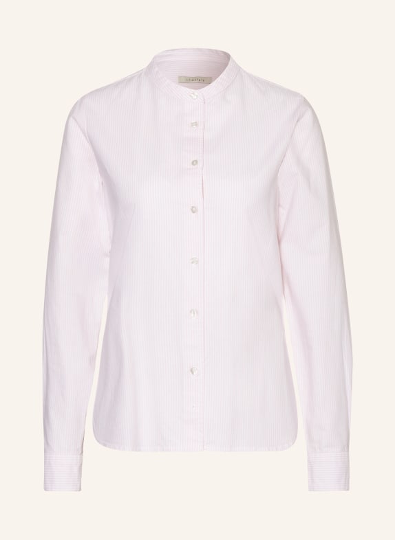 lilienfels Bluse WEISS/ ROSA
