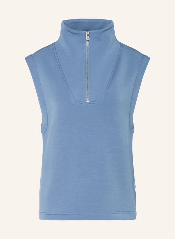 VARLEY Jersey half-zip sweater MAGNOLIA BLUE