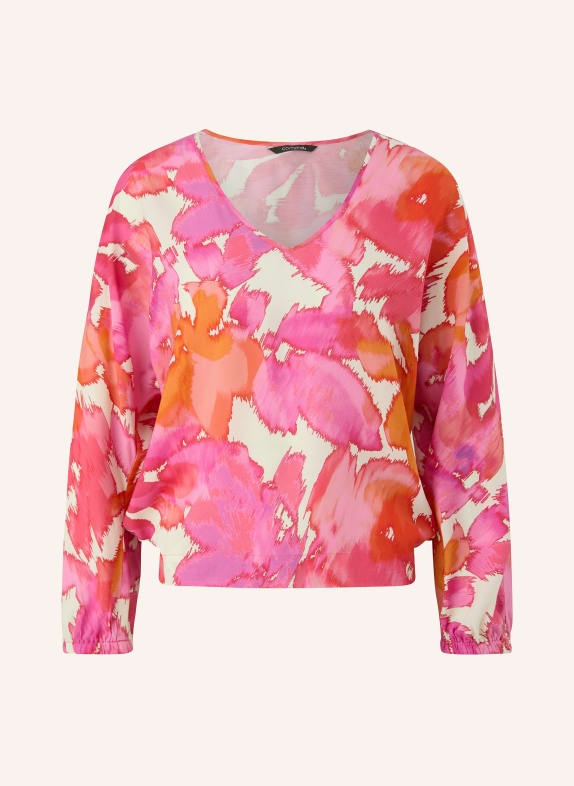comma Shirt blouse PURPLE/ PINK/ DARK ORANGE