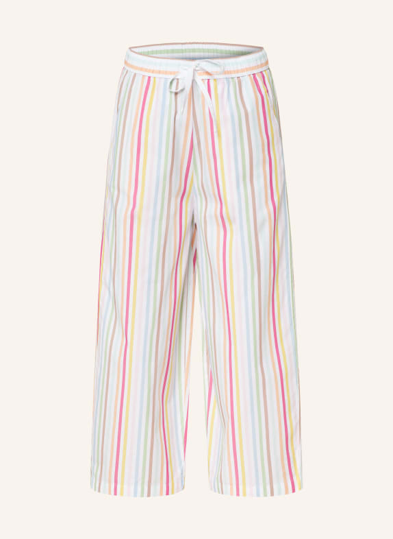 darling harbour 7/8 pajama pants WHITE/ RED/ GREEN