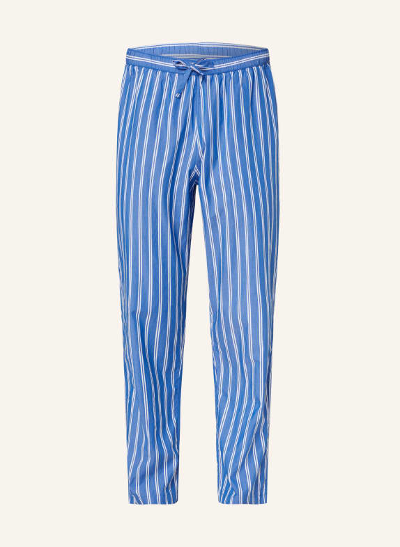 STROKESMAN'S Pajama pants WHITE/ BLUE
