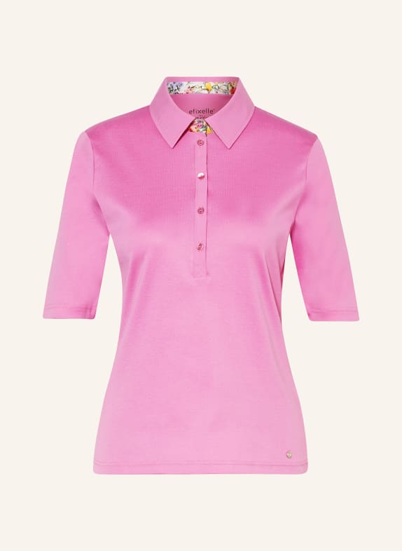 efixelle Jersey polo shirt PINK