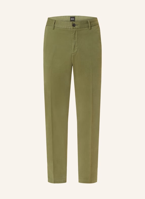 BOSS Chinos KANE regular tapered fit OLIVE