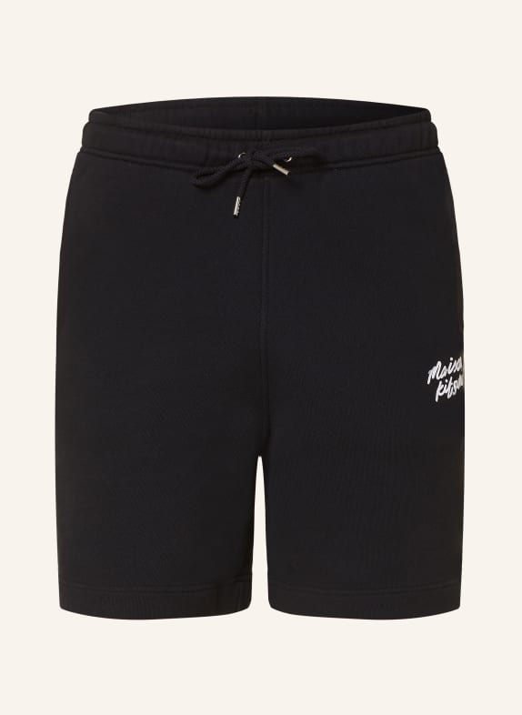 MAISON KITSUNÉ Sweat shorts regular fit BLACK