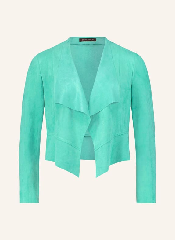 Betty Barclay Jacket in leather look GREEN