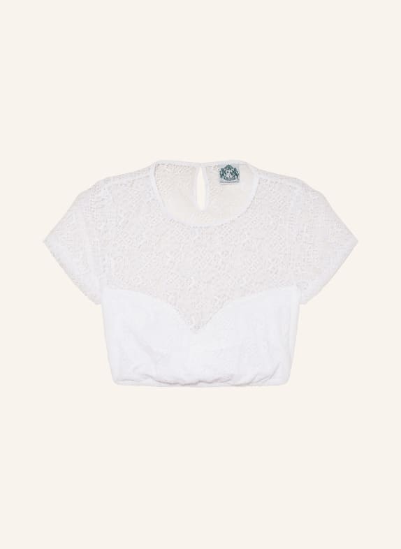 Hammerschmid Dirndl blouse DORLE in lace WHITE