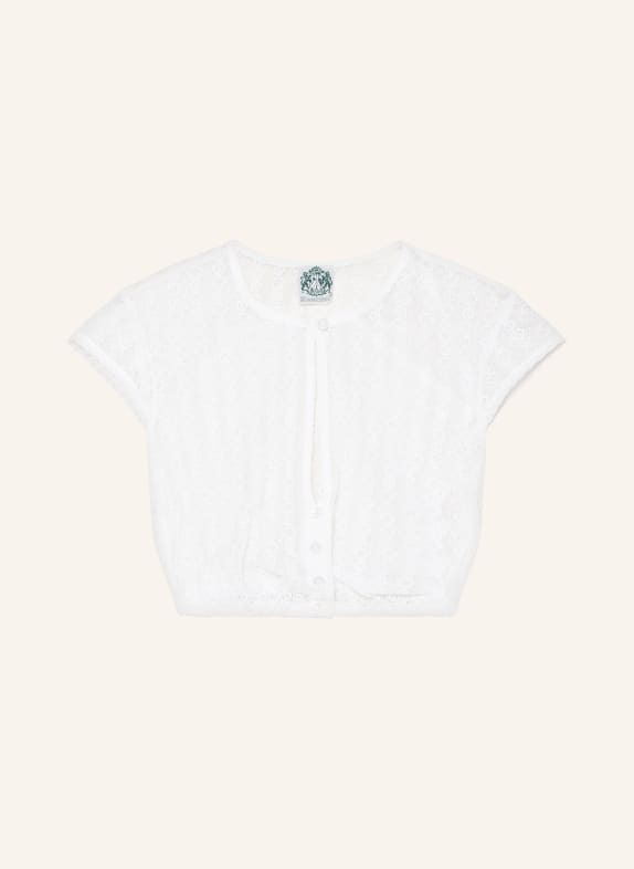Hammerschmid Dirndl blouse DUNJA made of lace WHITE