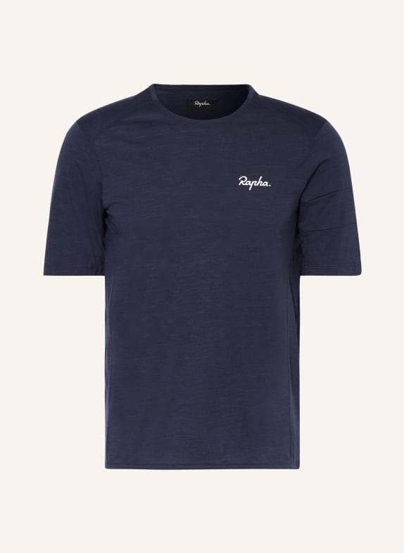 Rapha T-shirt EXPLORE with merino wool DARK BLUE