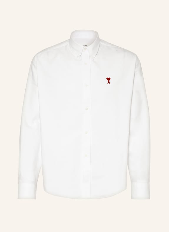 AMI PARIS Oxford shirt classic fit WHITE
