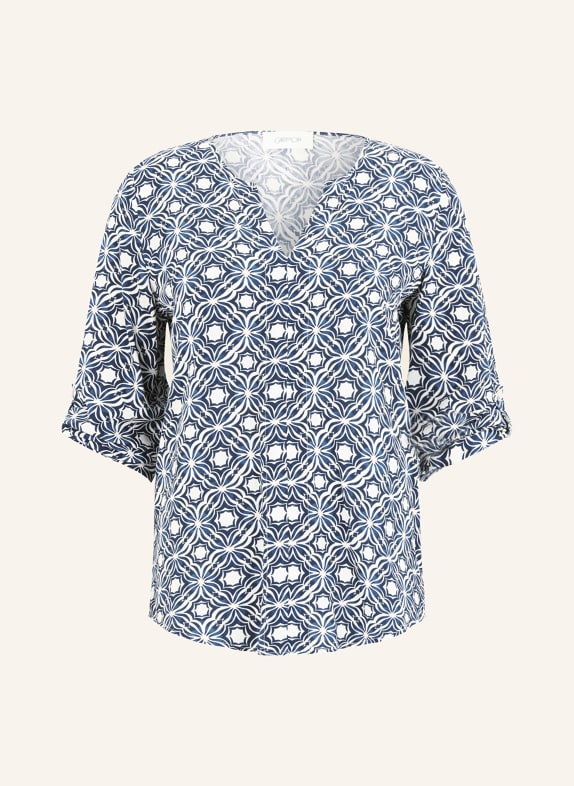 CARTOON Shirt blouse WHITE/ DARK BLUE